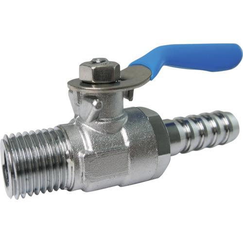 トラスコ TRUSCO ミニボールバルブ ホースニップル型 R1/8×7mm MH1007