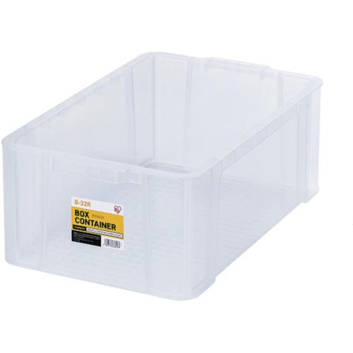 アイリス IRIS 299244 BOXコンテナ B-32R クリア B-32R-CL