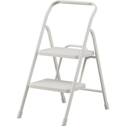 アイリス IRIS 299953 折りたたみステップ2段 ニュアンスグレー 踏台・椅子・ディスプレイ...