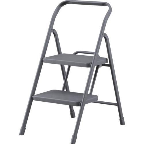 アイリス IRIS 299954 折りたたみステップ2段 ダークグレー 踏台・椅子・ディスプレイラッ...