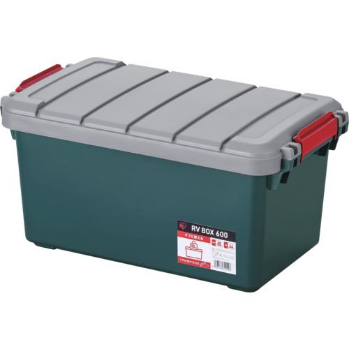 アイリス IRIS 299971 RVBOX600 グレー/ダークグリーン RV600R-M