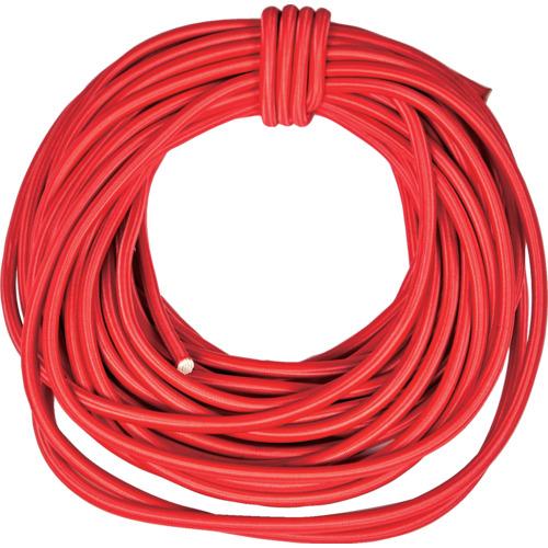 トラスコ TRUSCO 丸ゴムロープ イージーロープ 6mmX15m 赤 ER715R-A