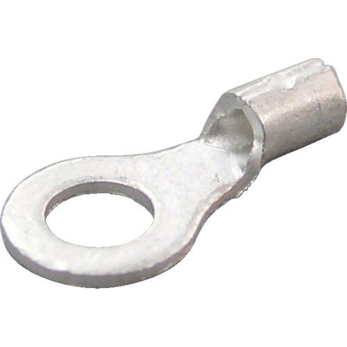 ニチフ 裸圧着端子 R形(100P)より線0.25~1.65 外寸16.5 R 1.25-10