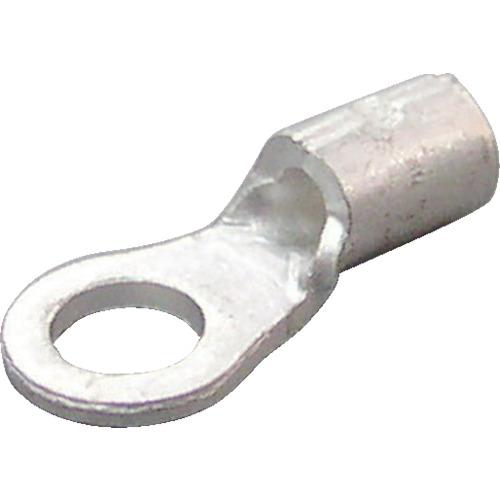 ニチフ 裸圧着端子 R形(100P)より線0.25~1.65 外寸5.6 R 1.25-3N