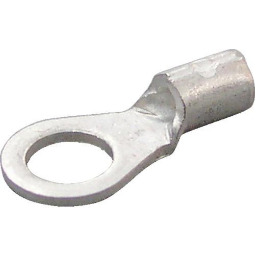 ニチフ 裸圧着端子 R形(100P)より線0.25~1.65 外寸12 R 1.25-8