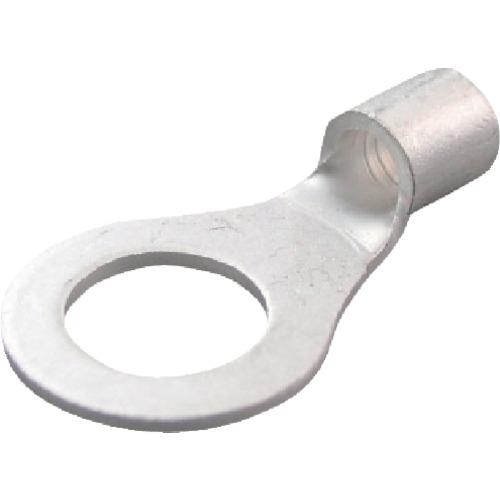 ニチフ 裸圧着端子 R形(50P) より線10.52~16.78 外寸22mm スタッド径13mm ...