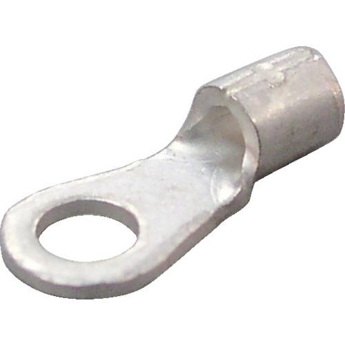 ニチフ 裸圧着端子 R形(100P)より線1.04~2.63 外寸6.6 R 2-3.5