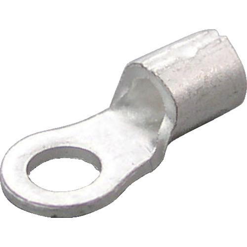 ニチフ 裸圧着端子 R形(100P)より線1.04~2.63 外寸5.6 R 2-3N