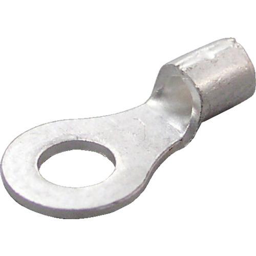 ニチフ 裸圧着端子 R形(100P)より線1.04~2.63 外寸8 R 2-4M