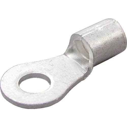 ニチフ 裸圧着端子 R形(100P)より線2.63~6.64 外寸7 R 5.5-3.5N