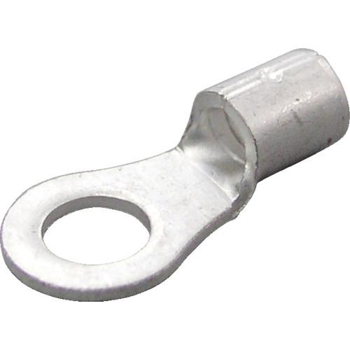 ニチフ 裸圧着端子 R形(100P)より線2.63~6.64 外寸8 R 5.5-5N