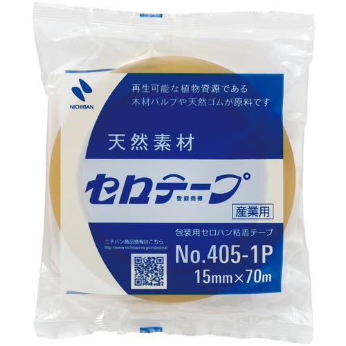 ニチバン セロテープ 405 1P 15mm×70m バイオマスマーク認定製品 4051P-15X7...