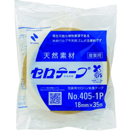 ニチバン セロテープ 405 1P 18mm×35m バイオマスマーク認定製品 4051P-18