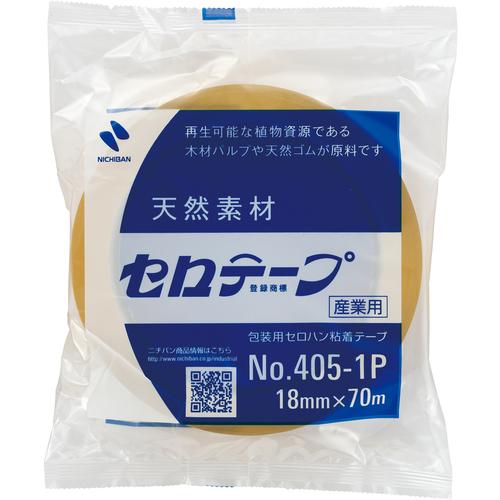 ニチバン セロテープ 405 1P 18mm×70m バイオマスマーク認定製品 4051P-18X7...