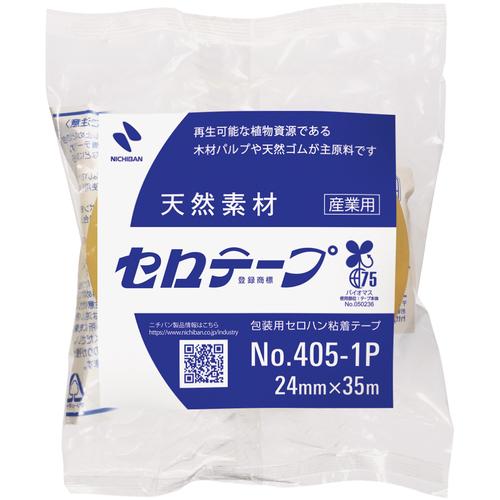 ニチバン セロテープ 405 1P 24mm×35m バイオマスマーク認定製品 4051P-24