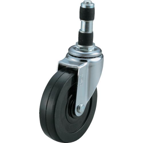 ユーエイ 差し込み式 自在 キャスター ゴム 車輪径50mm  Lタイプ LTF型 パイプ径22 L...