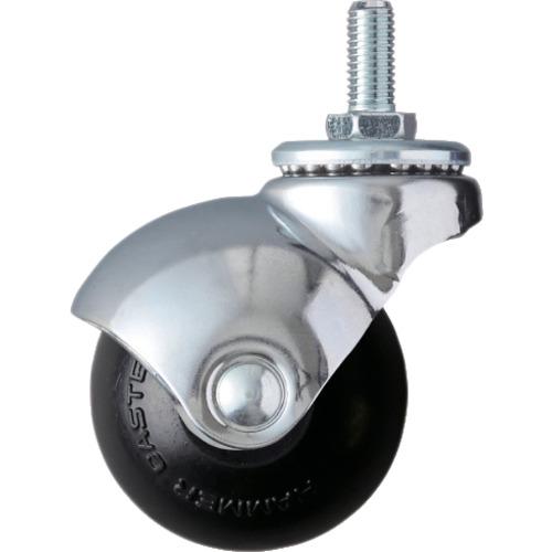 ハンマー ねじ込み式W3/8 旋回式ゴム車輪 50mm 405A-20R50