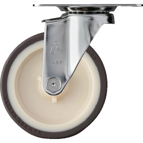 ハンマー Eシリーズオールステンレス 旋回式ウレタン車輪(ナイロンホイール)100mm 320E-U...
