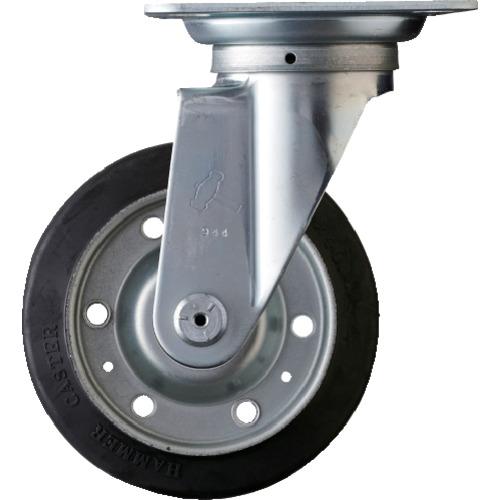 ハンマー 旋回式ゴムキャスター(ローラーベアリング)150mm 400S-RB150