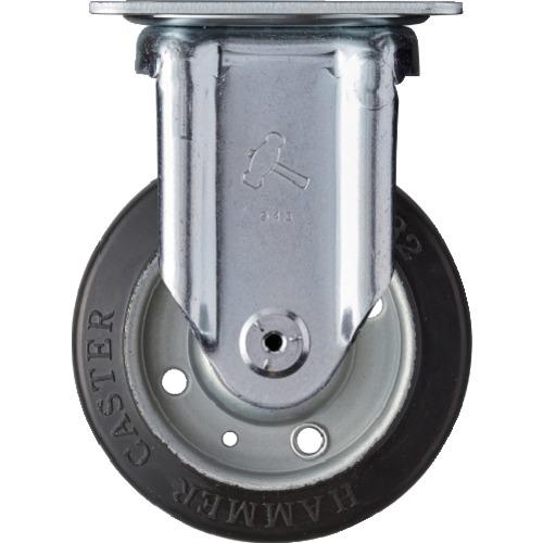 ハンマー 固定式ゴム車輪 100mm 420SRP-R100