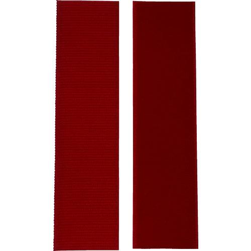 ユタカメイク 結束テープ 広巾マジックテープ 50mm×20cm レッド G-93
