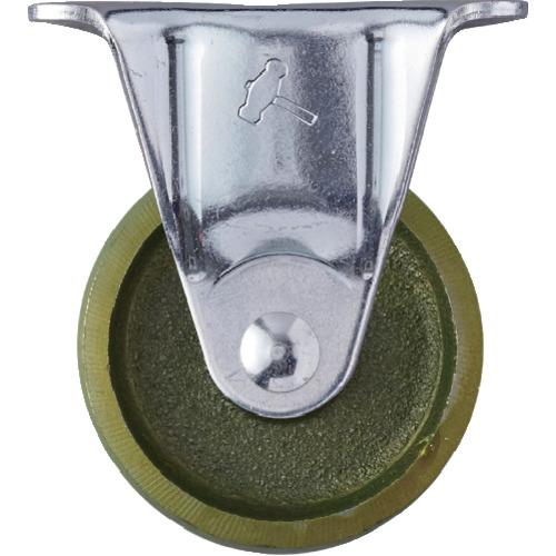 ハンマー プレート式固定鋳物キャスター 50径 Gシリーズ 420R-C50