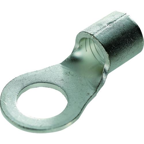 トラスコ TRUSCO 裸圧着端子 丸形(3個入) スタッド径Φ13.0 全長42.3mm T-R3...