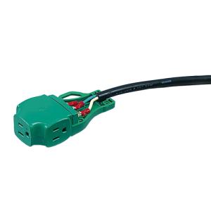 日動工業 NICHIDO SSW-0.5 防雨型センサーコード 100V 2芯 0.5m (1本