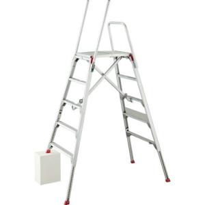 長谷川工業 可搬式作業台 DSK-18S 天板高さ：1.38〜1.78m 最大使用質量