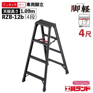 長谷川工業 ハセガワ 長尺専用アルミ脚立 TOP-36b 12段12尺 (一部地区