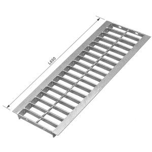 グレーチング 溝幅120用 荷重:T-2(乗用車) HGU120-19L600 U字溝用 普及型L=600 法山本店