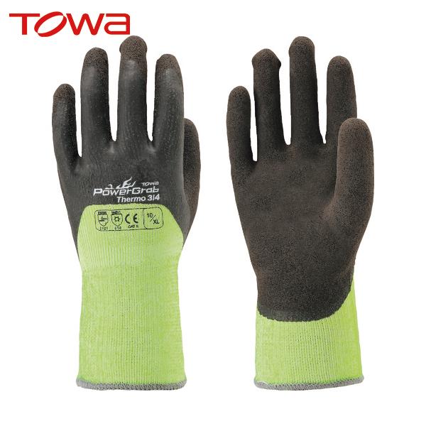 トワロン 防寒手袋 PowerGrab Thermo3/4 10/XL (1双) 品番：PG-346...