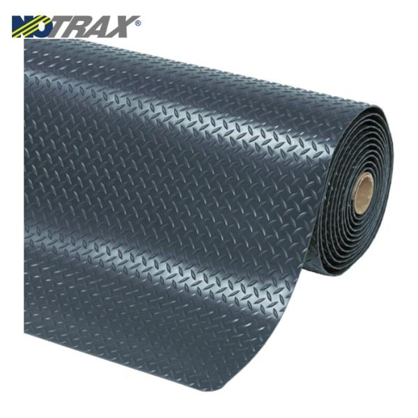 NOTRAX 疲労軽減マット クッショントラックス ブラック 910X3000 (1枚) 479S3...