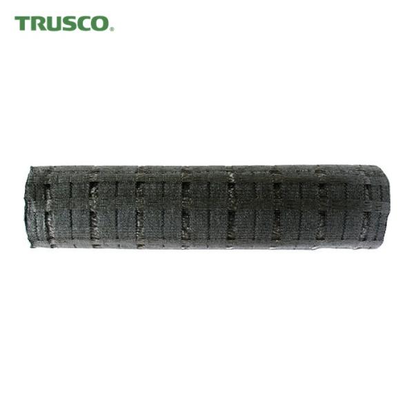 トラスコ TRUSCO 美観間仕切りネットフェンス ロール ブラウン 80cm×25m (1巻) T...