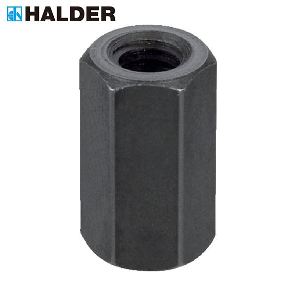 HALDER 延長ナット 呼び寸法M14 高さ42 (1個) 品番：23090.0014