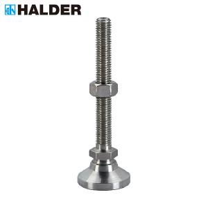 HALDER レべリングパッド パッド、オネジ付 ボール部 SUS 耐荷重28kN 呼びM12 長さ100 (1個) 品番：22590.0652｜kouguland