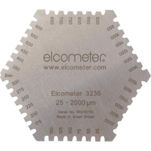 elcometer 六角形ウェットフィルム膜厚計 (1枚) 品番：K0003236M202｜kouguland