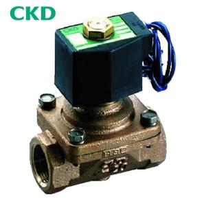 CKD パイロットキック式2ポート電磁弁 ADK1115A02CAC100V CKD パイロットキック式2ポート電磁弁（マルチレックスバルブ） ADK11