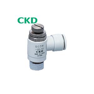 CKD ワンタッチスピードコントローラー (1個) 品番：SC3W-8-10｜工具ランドヤフーショップ