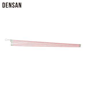 【引き取り限定】【中古品】デンサン DENSAN JF-7550 呼線 ジョイント釣り名人 ロード長さ:1.0m ロード径:φ7.5mm ロッド5本入 ※ケース割れのためテープによる補修跡有(画像5枚目参照) JEFCOM（ジェフコム） デンサン DENSAN JF-7550 ケーブル牽引具