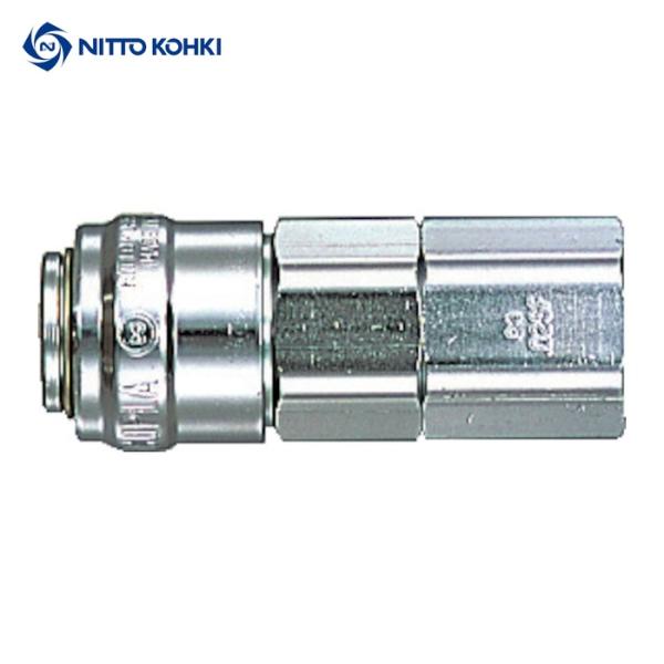 日東工器 02SF STEEL NBR スーパーカプラ相手側取付サイズR1/4(04414) (1個...