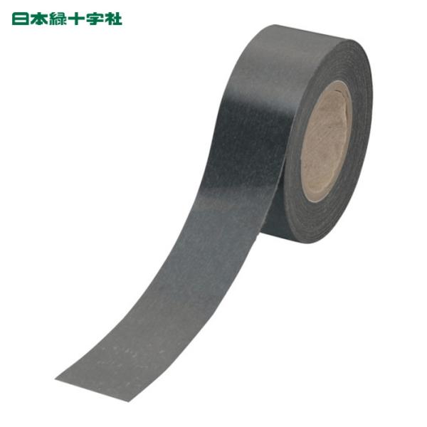 日本緑十字社 デンキトール粘着テープ(静電気除去テープ) 静電-2 30mm幅×5m (1巻) 35...