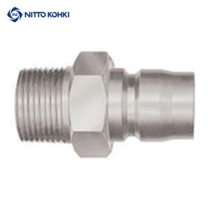 日東工器 2TPM SUS TSPカプラ ステンレス製(めねじ取付用プラグ) 相手側Rc1/4(00685) (1個)｜工具ランドヤフーショップ