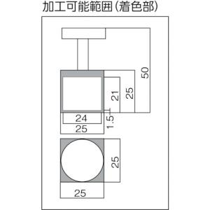 トラスコ TRUSCO マグネットホルダ(アル...の詳細画像2