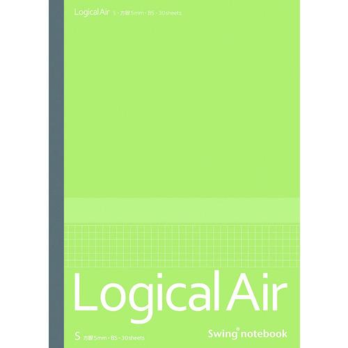 ナカバヤシ ロジカル・エアーノート方眼5ミリ罫/B5/30枚 (1冊) 品番：NO-B576S