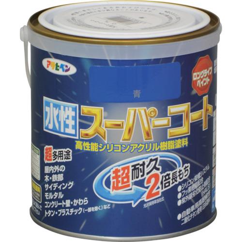 アサヒペン 水性スーパーコート 0.7L 青 (1缶) 品番：414496