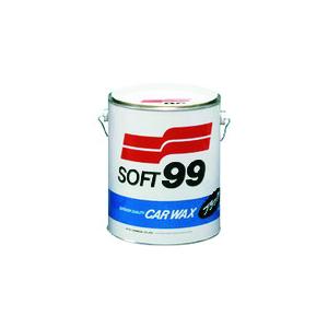 ソフト99 ブラック 固形ワックス 業務用 (1缶) 品番：00122