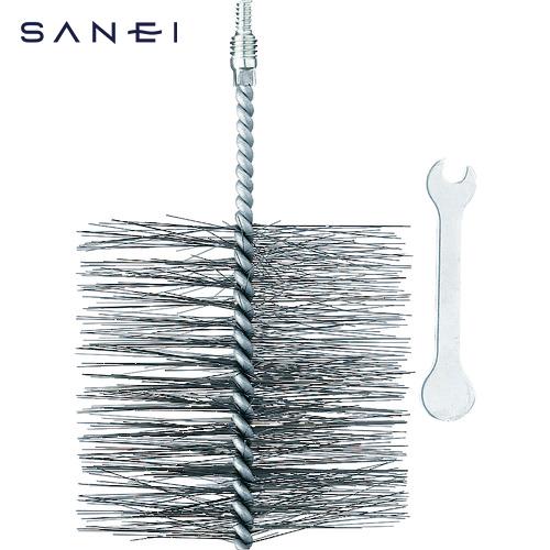 SANEI パイプクリーナー交換用ブラシ ブラシ径100mm (1個) 品番：PR-859F-3S