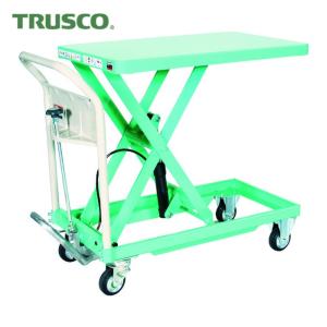 TRUSCO中山 トラスコ TRUSCO ハンドリフター 150kg 400X720 オレンジ 