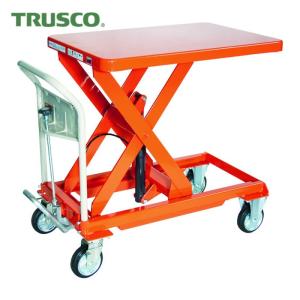 TRUSCO中山 トラスコ TRUSCO ハンドリフター 150kg 400X720 オレンジ 